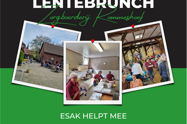 ESAK helpt mee op lentebrunch Zorgboederij Rommeshoef